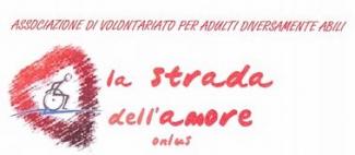 Logo Associazione La strada dell'amore. Logo Associazione La strada dell'amore.